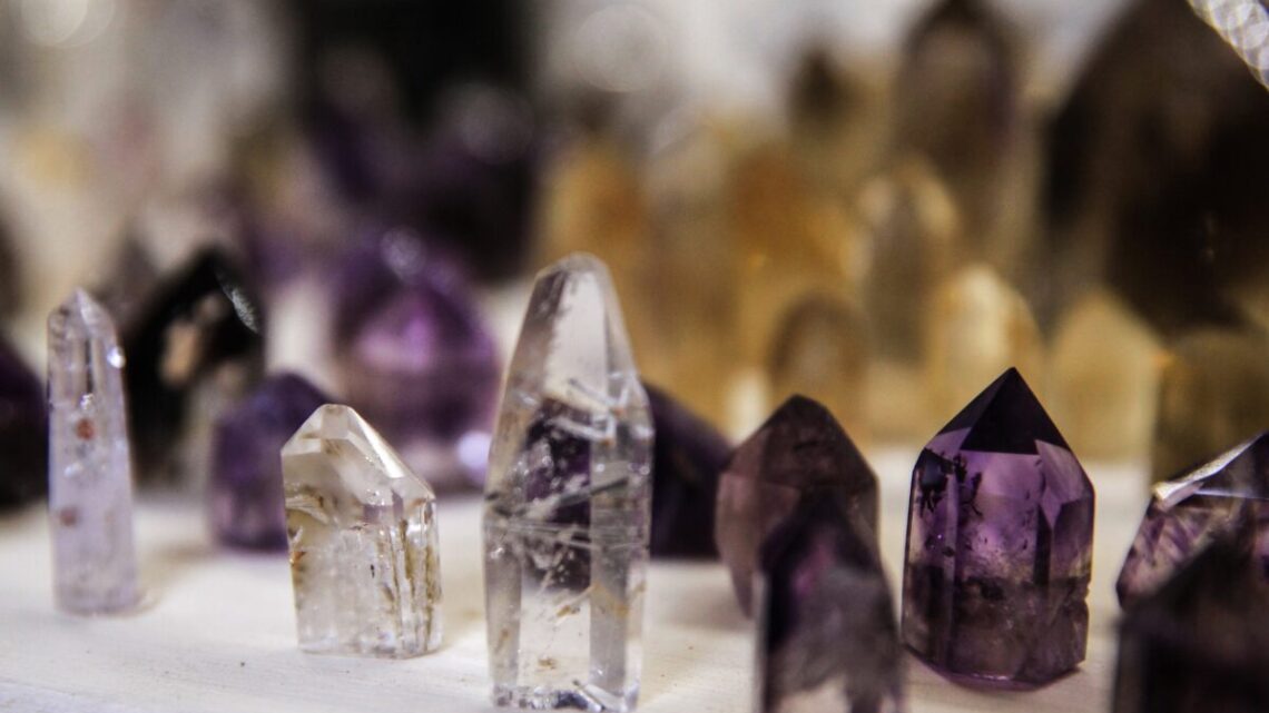Utilisation des cristaux pour améliorer votre énergie spirituelle